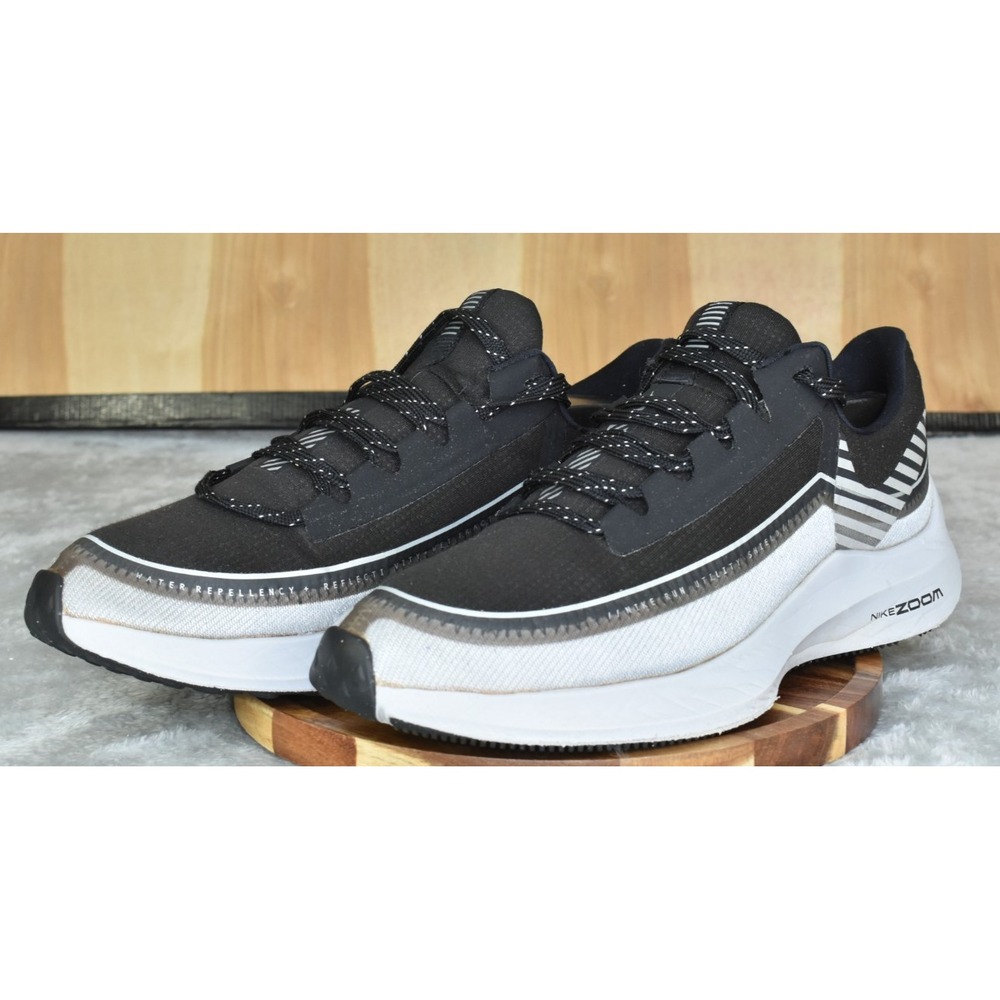 Nike Zoom Winflo 6 Shield Women Shoes Size 8 Reflect Silver Running Sneakers